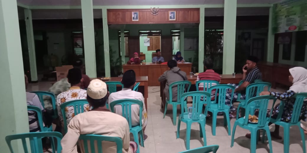 Sosialisasi Pembangunan Jalan Usaha Tani (JUT) di Desa Tuwirikulon Kecamatan Merakurak Kabupaten Tub